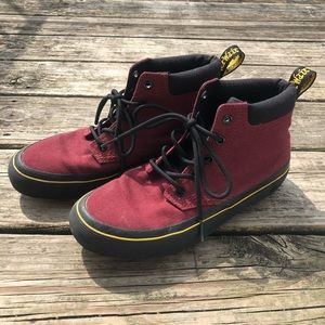Maroon Dr. Marten Allana Boots W7